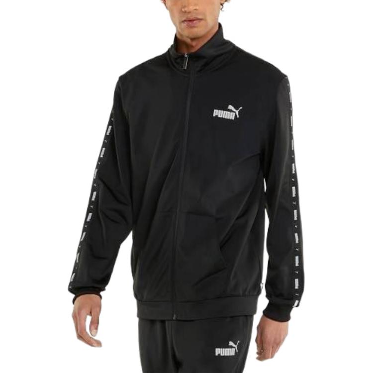 Puma Logo Dres Męski Odzież Sportowa Czarny 849543-01