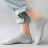 1/10pairs Unisex Casual Plain Color Boat Socks Thin Breathable Comfy Anti Odor Sweat-absorbing Ankle Socks for Men Women