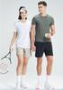 2024 Men's Quick-Dry Short Sleeve Running T-shirt: Round Neck, Outdoor Fitness Training Top