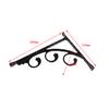 European Style L Shaped Shelf Wall Shelve Angle Bracket Metal Holder Floral