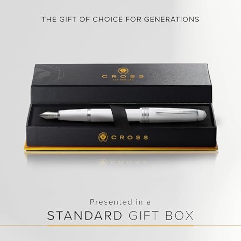 CROSS NAT0746-2FS Cross Bailey Light White Fountain Pen F