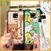 Fashion Design Ring Phone Case For Oukitel WP6 Anti-dust Dirt-resistant Wristband Shockproof Waterproof Cartoon Cute