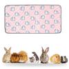 Waterproof Guinea Pig Cage Mat Washable Non-Slip Mat Hamster Pee Pad for Guinea Pigs Small Animals