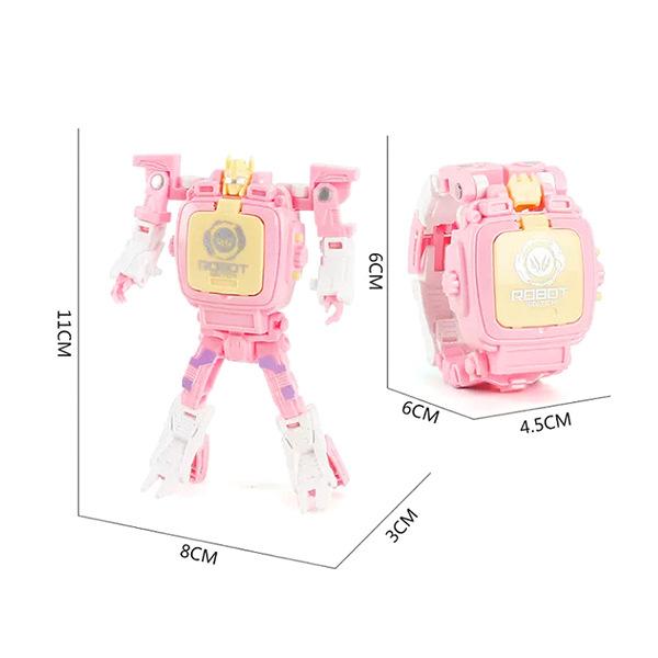 Mecha Roboter Deformation Elektronische Uhr Spielzeug Kindergarten Grundschule Kinder Cooles Spielzeug Ei Twister Geschenk