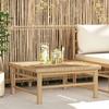 vidaXL Gartentisch 65x65x30 Cm Bambus