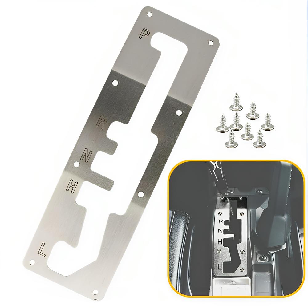 For CAN AM Shift Shifter Gate Plate Panel Cover Guard Protector UTV for Can-Am Maverick X3 Max R 4x4 Turbo DPS 2017-2023 2019