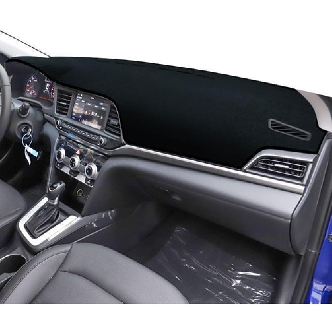 Black Dashboard Dash Mat DashMat Sun Cover Pad For Hyundai Elantra 2017-