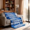 Bunte Sardinenfische Ozean Lustige Decke Für Weiche Überwurfdecke für Picknick Bett Sofa Zuhause Schlafzimmer Gemütlich Warm Bequem
