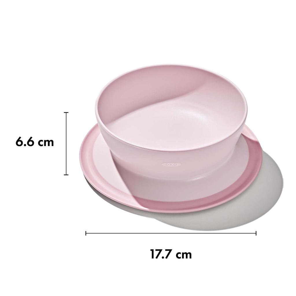 OXO Tot Blossom Bowl with Suction Cup Tableware - Non-slip, Unbreakable, Children's (61160800)