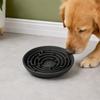 Slow Feeder Dog Bowl, Silicone Maze Slow Feeder Bowl, Prevents Choking, Suction Cup Non-Slip Dog Dish for Small to Large Dogs