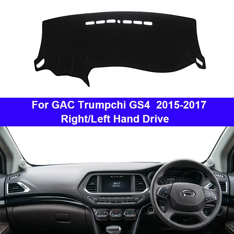 Auto-Armaturenbrettabdeckung für GAC Trumpchi GS4 2015 2016 2017 Mittelkonsolenschutz Teppich Armaturenbrettmatte Sonnenschutz Zubehör