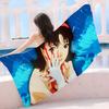 Japanese horror movie P-perfect B-blue Microfiber Blanket Quick Drying Beach Towels Oversized Printing Super Absorbent Towel