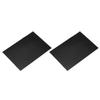 Uxcell 2 Stained Glass Sheets Mosaic Tiles 7.9" X 5.9" Black Stained Glass Sheets for Crafts, DIY, and Art Projects