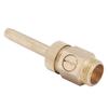 Male Thread Brass Fountain Nozzle Adjustable Direction Jet Water Spray Head with Valve