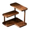 Freestanding 3-Tier Corner Tabletop Rack Tiered L-Shaped Display