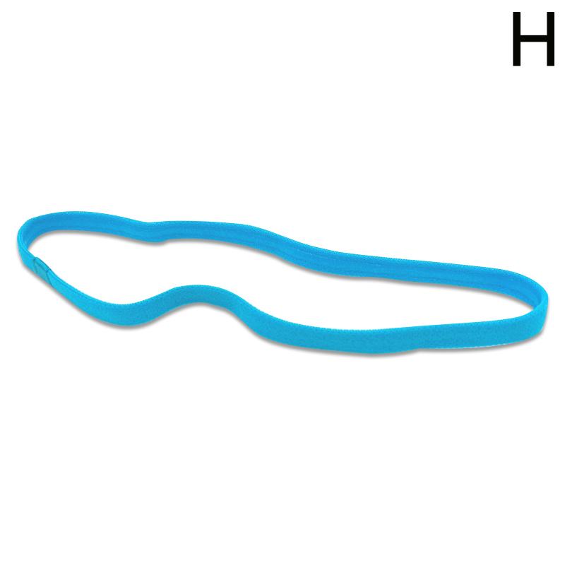 1 STÜCK Schweißband Yoga Haarbänder Anti-Rutsch-Sport Stirnband Männer Frauen Kopfbedeckung Haarschmuck