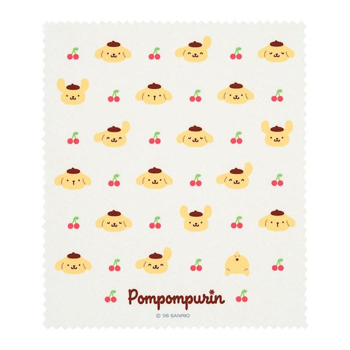 SANRIO Face-Shaped Eyeglass Case Pom Pom Purin 588237 (15cm X 7cm X 3.5cm)