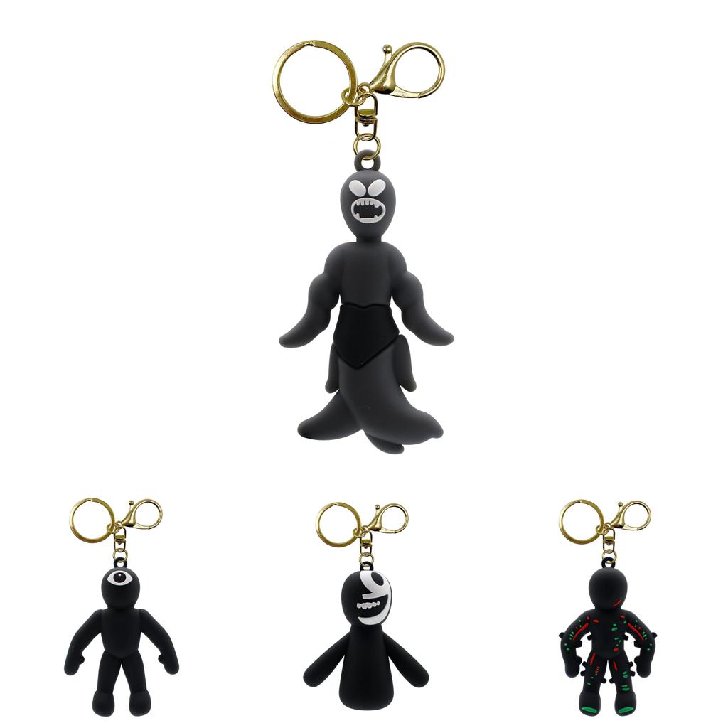 Haoan Doors Roblox Figure Keychain Pendant For Your Bag Or Keys Spooky And Cute Pvc Soft Rubber Material!