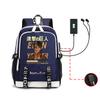 Riman Peripheral, Large Capacity Student School Bag, Commander Allen Usb Computer Backpack