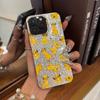 Case for iphone 17 Pro 13 15 12 XS Max 16 Plus 14 11 18 Pro Max Air XR Golden Lion Cubs Group Sparkle Crackle Foil Acrylic TPU Phone Case