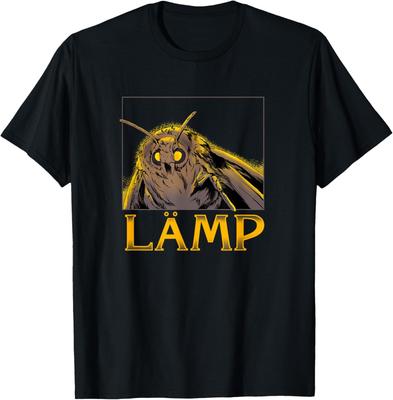 NEW LIMITED Lamp Moth Meme Lamp T-Shirt