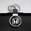 Car Styling Alloy Keyring Motorcycle Leather Keychain For Honda Mugen Power CBR Civic Fit Jazz Accord Pilot CRV Odyssey City HRV LK6 