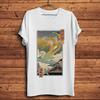 Edo Ukiyoe Dragon Kaiju Ghidorah Funny Anime T-shirt,Short Sleeve Casual Tshirt,ukiyo Streetwea