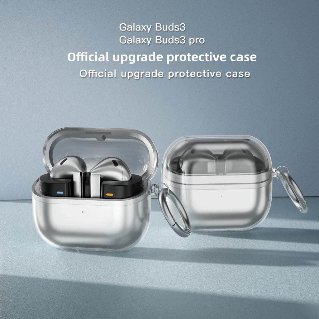 Transparente Hülle für Samsung Galaxy Buds 3 & Galaxy Buds 3 Pro Klare Weiche TPU Schutzhülle für Galaxy Buds 3 / Buds 3 Pro