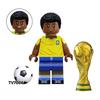 Figure di Calcio Assembla Mattoncini TV6501 Giocattoli da Costruzione Stelle del Calcio per Regali di Compleanno Halloween Natale