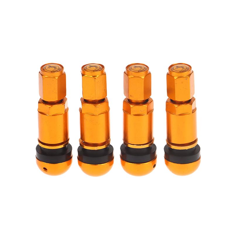 4 Buc. Aliaj Aluminiu Mașină Tubeless Roată Anvelopă Valvă Durabilă Profesională Accesorii Anvelopă Auto Tijă Fund Rotund Capac Hexagonal Mașină