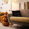 Easy To Use Pillow Cover Soft Plush Pillowcase Spooky Halloween Pillow Cover Set Ghost Bat Plush Throw Pillow for Home for Room