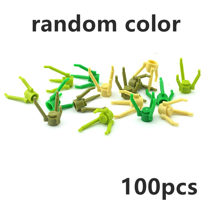 Building Block Model Garden House DIY Accessories Flower Stem Seaweed Grass Plants Green Plants Bamboo Tree Leaf MOC Brick 3741