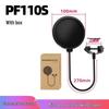 Double Layer Soundproof Anti-Pop Filter for Recording and Live Broadcast Microphones