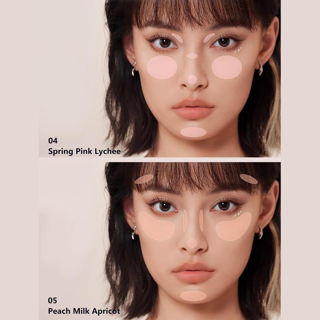 LITTLE ONDINE Mehrfach verwendbares LumiBlush 03 Süßkirschrosa 4,5g/0,16oz