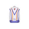 New LiNing Artificial Leather Fabric Basketball Bag Backpack Regular Unisex Purple/White ABST207-2