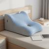 Contoured Back Support Cushion Versatile Ergonomic Bed Wedge Elevated Sleeping Pillow for Women,