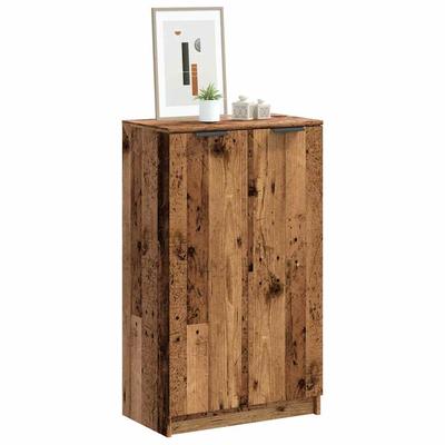 Vidaxl Szafka Na Buty, Stare Drewno, 59X35X100,5 Cm