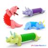 1PCS Animal Anti Stress Toy Sensory Tubes for Toddlers Stress Anxiety Relief Bellows Toys for Adult Kids Funny Squeeze Toys Gift