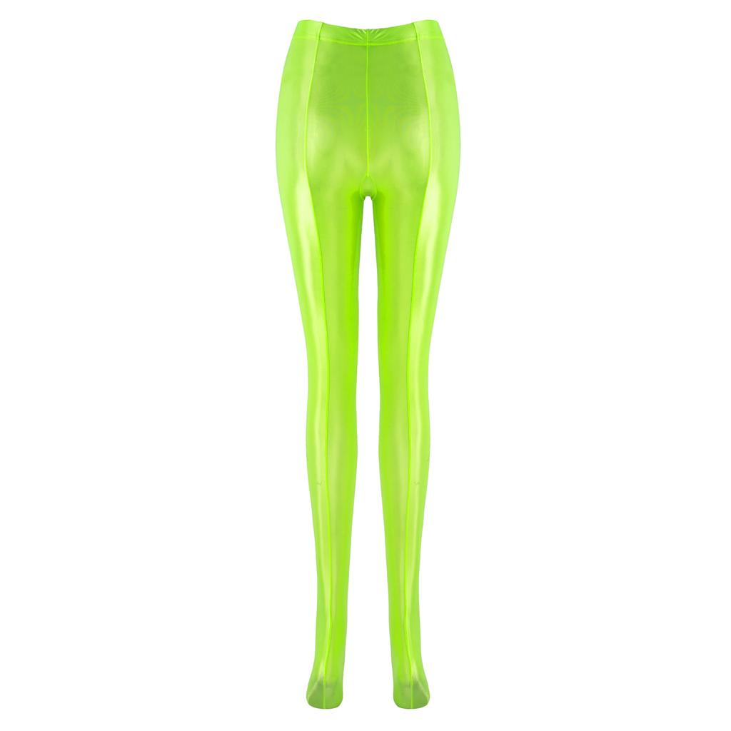Womens Shiny Ballet Yoga Leggings Training Fitness Workout Dance Tights Pants