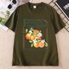 Christian TShirt Unisex Unisex Fruit of The Spirit Graphic Tees Vintage Oranges Tee Aesthetic Fruit T Shirt Bible Verse Tees