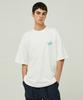 MAGOODGAN Swagver 3578 Skateboard Oversized Off-White Short Sleeve Tee