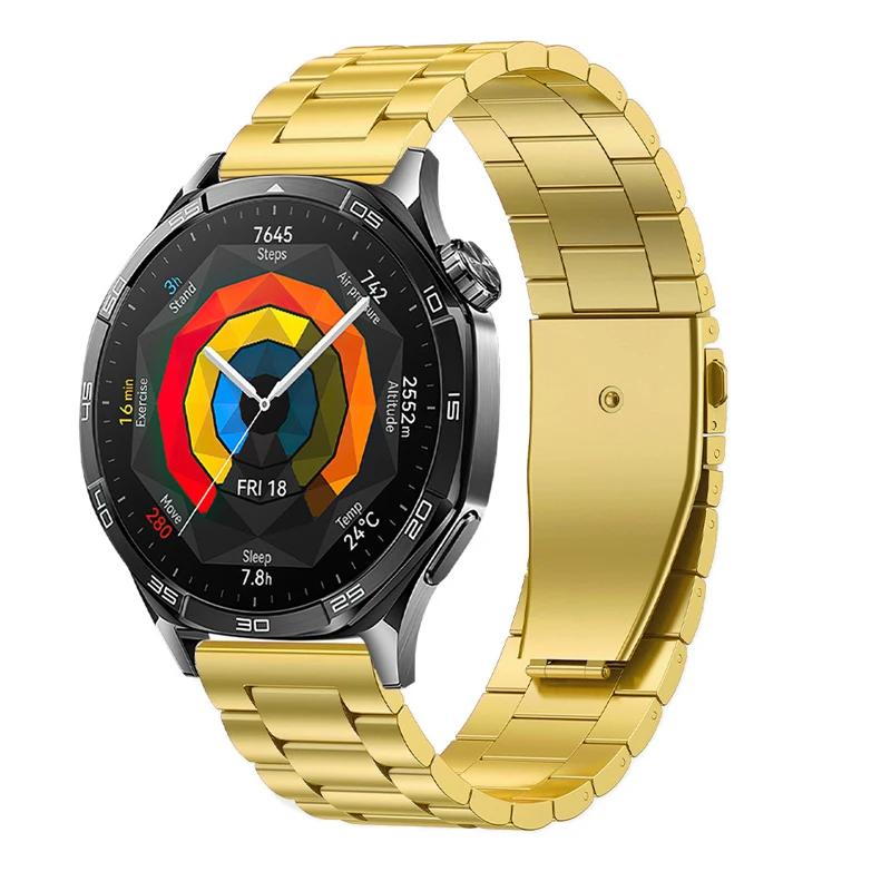 22mm 20mm 18mm Metal Band For Huawei Watch 5/GT5/4/3Pro 46mm Stainless Steel Bracelet For Huawei Watch GT5 Pro 42mm GT5/4 41mm