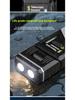 LED Magnetic Work Light Retractable 180° Rotatable Multi-Functional Flashlight for Outdoor Camping Inspection