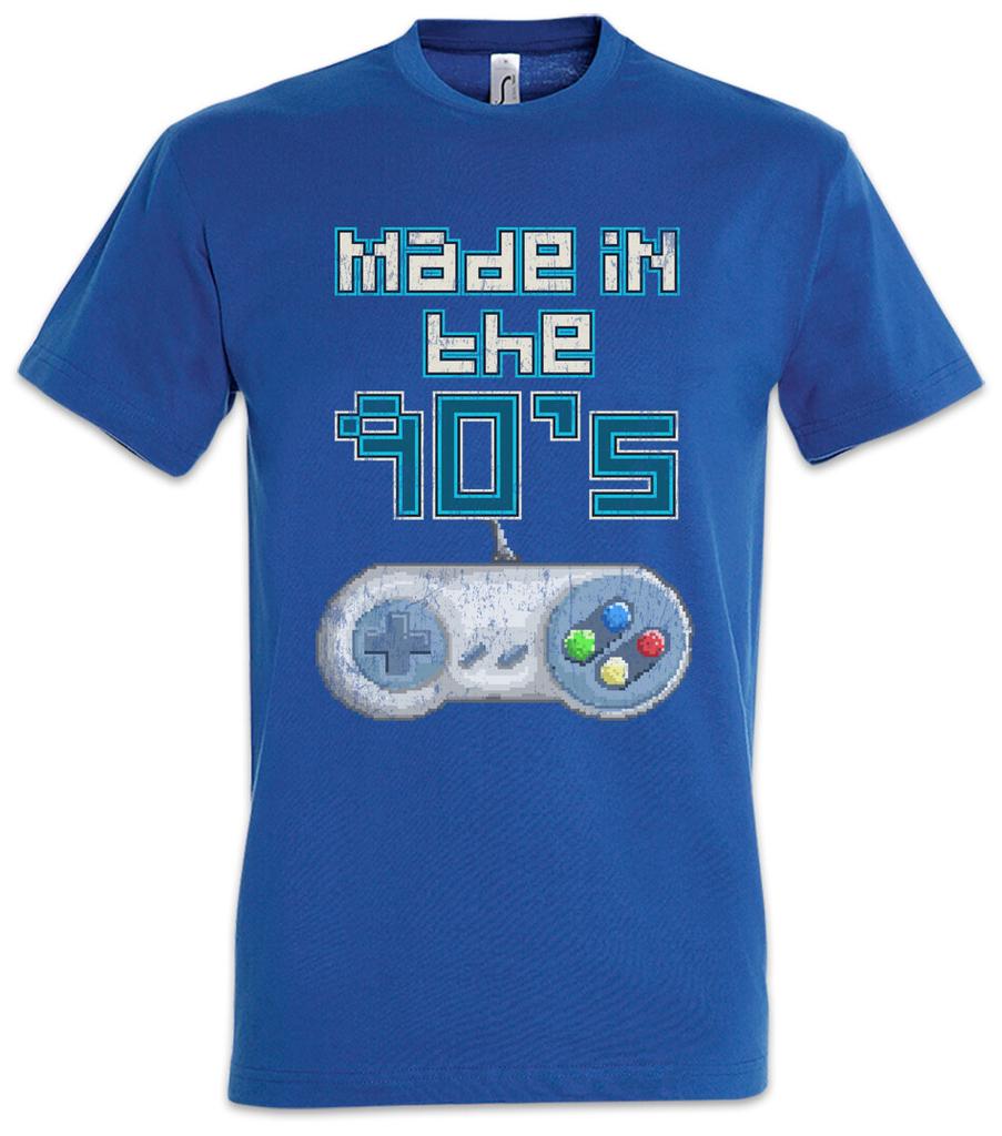 Made In The 90's T-Shirt Mens Womens Tees Top Gamer Gaming Games Controller Keyboard Geek Nerd Fun