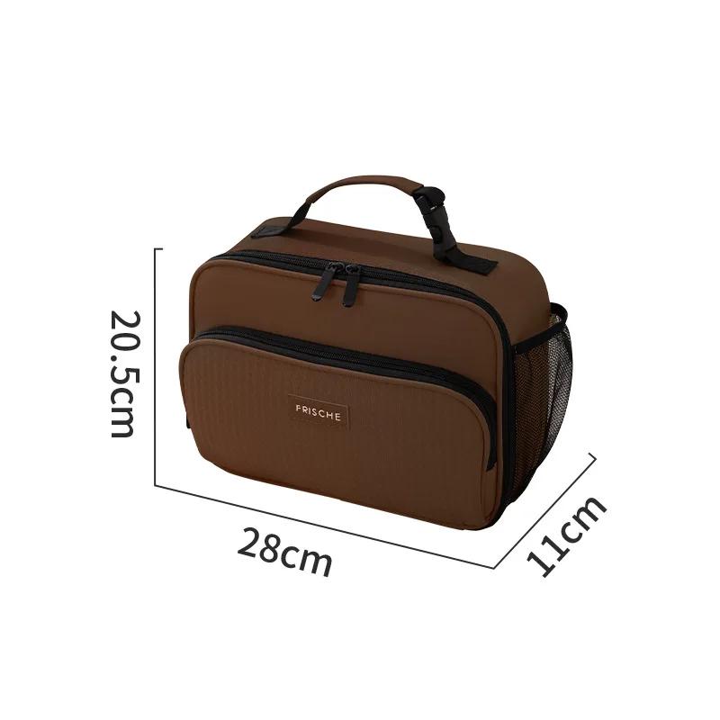 Insulated Lunch Bag, Easy To Carry Handle, Suitable for Family Outdoor Gatherings and School Students' Use