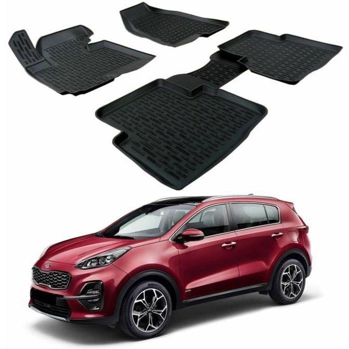 SCOUTTEUR | Tapis De Sol En Caoutchouc Premium 3D Pour Kia SPORTAGE depuis 2016