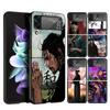 Anime Vagabond Samurai Cover Phone Case For Samsung Galaxy Z Flip 7 6 5 4 3 5G Flip7 Flip6 Flip5 Flip4 Flip3 Black Fundas Shell