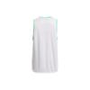Under Armour Baseline Letter Print Breathable Reversible Basketball Jersey Men Tops White 1377310-100