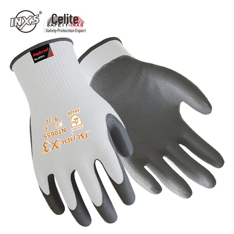 Salite N10655 PU Dipped Cut-Resistant Gloves Size 8