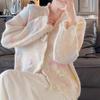 Autumn 2025 Women's Versatile Color Block Long Sleeve Sweater